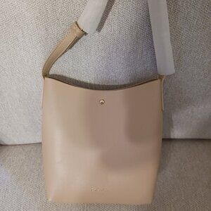 Samara Rose Blush Pink Vegan Crossbody Adjustable Strap ladies' bag.